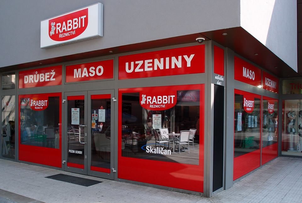 Nově otevřené řeznictví RABBIT